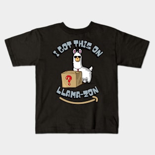 I got this on llama-zon Kids T-Shirt